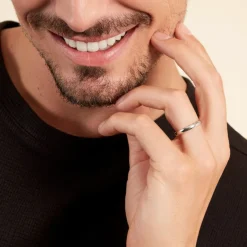 Discount Histoire d'Or Alliance Alexyne Argent Blanc