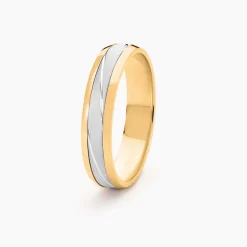 Histoire d'Or Alliance Anthonio Or Bicolore* Bijoux Personnalisés|Bagues