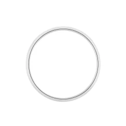 Clearance Histoire d'Or Alliance Aphroditia Demi Jonc Bombe Platine Blanc