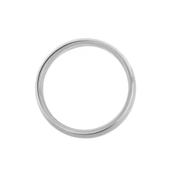 Histoire d'Or Alliance Apollos Demi Jonc Confort Palladium Blanc* Bijoux Personnalisés|Bagues