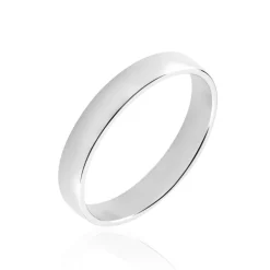 Online Histoire d'Or Alliance Artemissia Ruban Plat Or Blanc