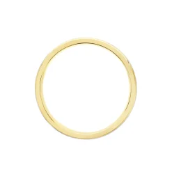 Outlet Histoire d'Or Alliance Beatrice Ruban Plat Or Bicolore