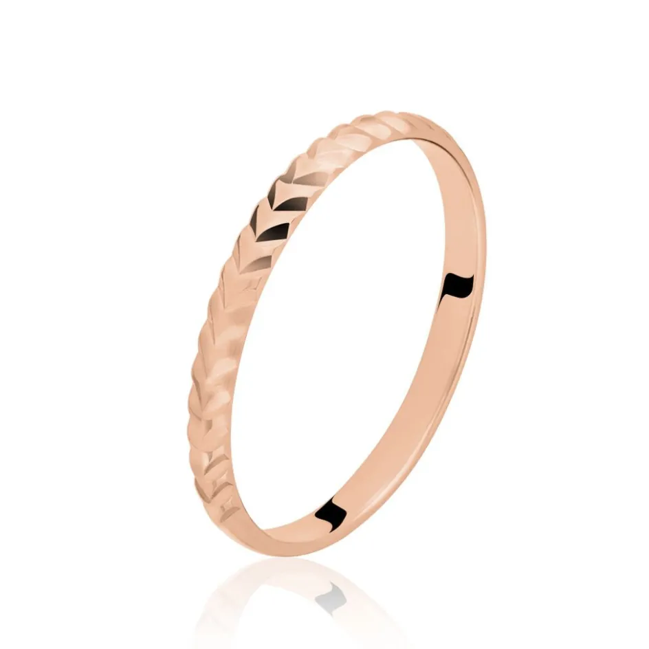 Sale Histoire d'Or Alliance Calista Diamantee or rose