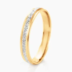 Histoire d'Or Alliance Caroline Sablee Ruban Plat* Bijoux Personnalisés|Bagues