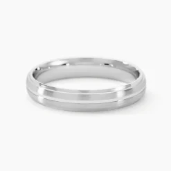 Sale Histoire d'Or Alliance Circios Demi Jonc Classique Or Blanc