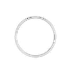 Online Histoire d'Or Alliance Circios Demi Jonc Classique Or Blanc