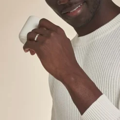 Online Histoire d'Or Alliance Circios Demi Jonc Classique Or Blanc