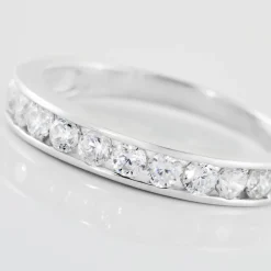 Histoire d'Or Alliance Céllia Argent Blanc Oxyde De Zirconium* Bagues|Bagues Avec Pierre