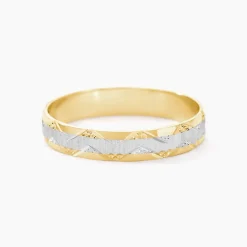 Histoire d'Or Alliance Clotilde Demi Jonc Classique* Bijoux Personnalisés|Bagues