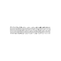 Histoire d'Or Alliance Dentelle 2 Rangs Diamantee Or Blanc* Bijoux Personnalisés|Bagues