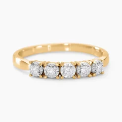 Histoire d'Or Alliance Diamotion Or Blanc Diamant* Bagues|Alliances