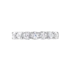 Discount Histoire d'Or Alliance Eloisa Or Blanc Diamant Synthetique