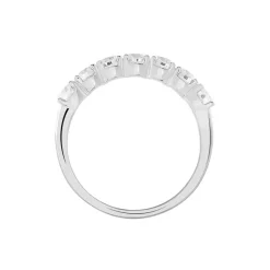 Discount Histoire d'Or Alliance Eloisa Or Blanc Diamant Synthetique