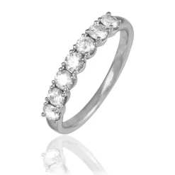 Outlet Histoire d'Or Alliance Eloise or blanc diamant