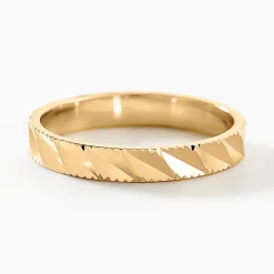 Histoire d'Or Alliance Facetee Or Jaune* Bijoux Personnalisés|Bagues