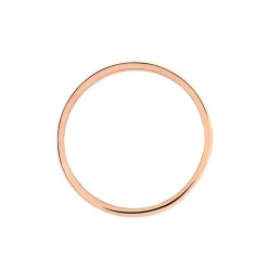 Clearance Histoire d'Or Alliance Fantaisie Diamantee Ruban Plat or bicolore