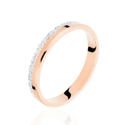 Histoire d'Or Alliance Fantaisie Diamantee* Bijoux Personnalisés|Bagues