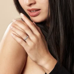 Histoire d'Or Alliance Fantaisie Ruban Bombé* Bijoux Personnalisés|Bagues