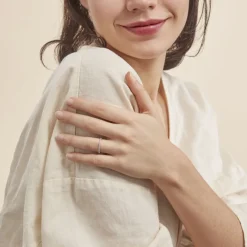 Histoire d'Or Alliance Florence Argent Blanc Oxyde De Zirconium* Bagues|Bagues Avec Pierre