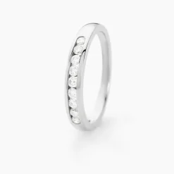 Histoire d'Or Alliance Giulia or blanc diamant