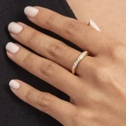 Outlet Histoire d'Or Alliance Giulia or jaune diamant