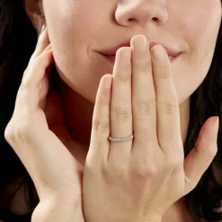 New Histoire d'Or Alliance Hera or blanc diamant