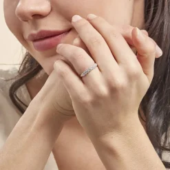 Histoire d'Or Alliance Hera Or Blanc Diamant* Bagues|Alliances