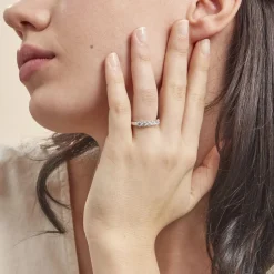 Histoire d'Or Alliance Hera Or Blanc Diamant* Bagues|Alliances