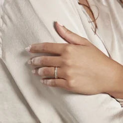 Hot Histoire d'Or Alliance Hermana Ruban Plat Or Bicolore