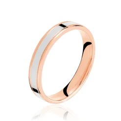 Sale Histoire d'Or Alliance Hevan Ruban Or Bicolore