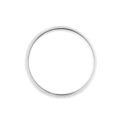 Histoire d'Or Alliance Ilian Demi Jonc Bombe Or Blanc* Bijoux Personnalisés|Bagues