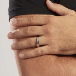 Histoire d'Or Alliance Isidro Ruban Sable Or Blanc* Bijoux Personnalisés|Bagues