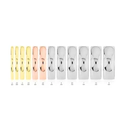 Histoire d'Or Alliance Julie Ruban Classique Or Blanc* Bijoux Personnalisés|Bagues