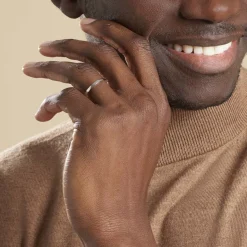 Histoire d'Or Alliance Julie Ruban Classique Or Blanc* Bijoux Personnalisés|Bagues