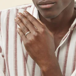 Best Histoire d'Or Alliance Juni Or Blanc Diamant