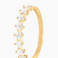 Discount Histoire d'Or Alliance Kanta Or Jaune Oxyde De Zirconium