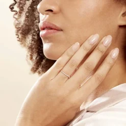 Online Histoire d'Or Alliance Klimka Or Rose Oxyde De Zirconium