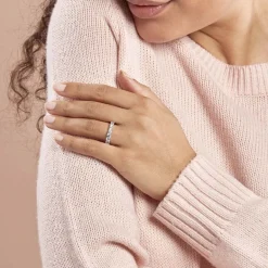 Histoire d'Or Alliance Marjorie Or Blanc Oxyde De Zirconium* Bagues|Alliances