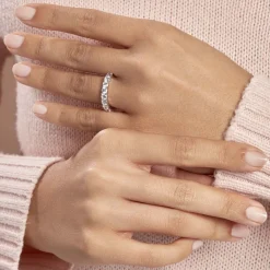 Histoire d'Or Alliance Marjorie Or Blanc Oxyde De Zirconium* Bagues|Alliances