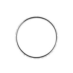 Sale Histoire d'Or Alliance Marya Carree Diamantee Ruban Plat or blanc