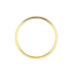 Sale Histoire d'Or Alliance Mat Striee Ruban Plat Or Bicolore