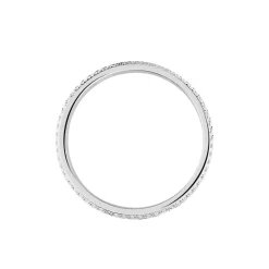 Histoire d'Or Alliance Mathys Ruban Plat Or Blanc* Bijoux Personnalisés|Bagues