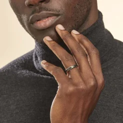 Histoire d'Or Alliance Mattias Titane Blanc* Bijoux Personnalisés|Bagues