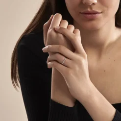 Clearance Histoire d'Or Alliance Menussa Diamantee Or Blanc