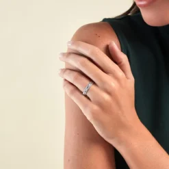 Histoire d'Or Alliance Mercure Or Blanc* Bijoux Personnalisés|Bagues