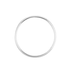 Histoire d'Or Alliance Meredithe Demi Jonc Classique Or Blanc