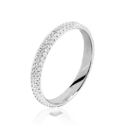 Histoire d'Or Alliance Multi Facettes Diamantee* Bijoux Personnalisés|Bagues