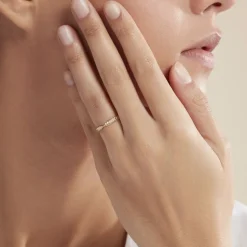 Histoire d'Or Alliance Or Jaune Diamantee* Bijoux Personnalisés|Bagues