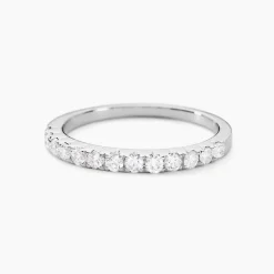 Discount Histoire d'Or Alliance Pristina Or Blanc Diamant