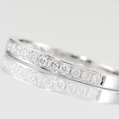 Discount Histoire d'Or Alliance Rhea or blanc diamant